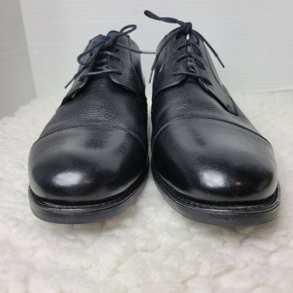 Belvedere Studio Duke Mens Size 13 Black Cap Toe Oxfords Leather main image 10